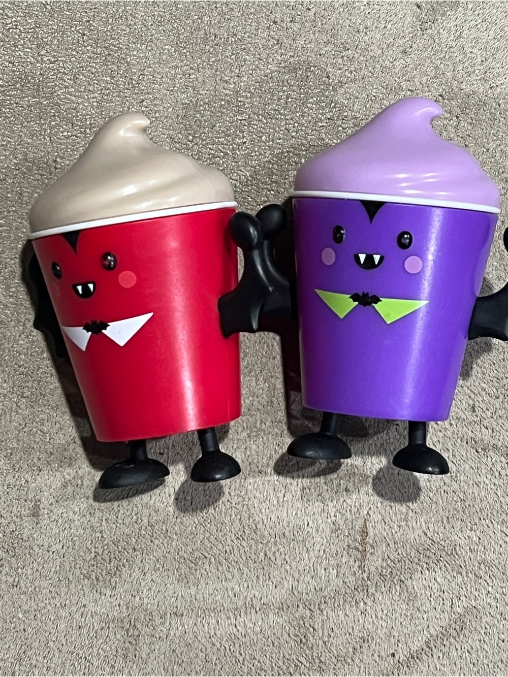 2024 Wendys Frosty Frights Frosty Bite Chase Variant Purple & Red Vampire